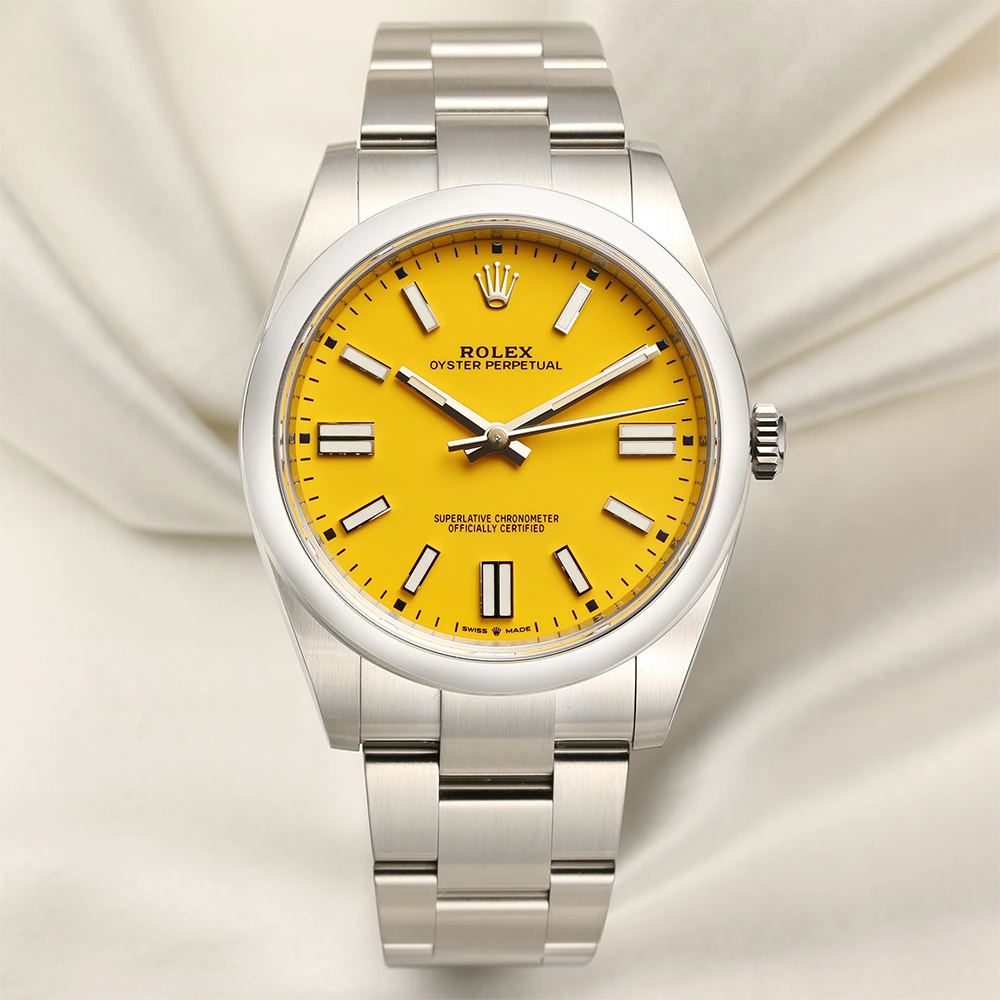 Rolex Oyster Perpetual Yellow