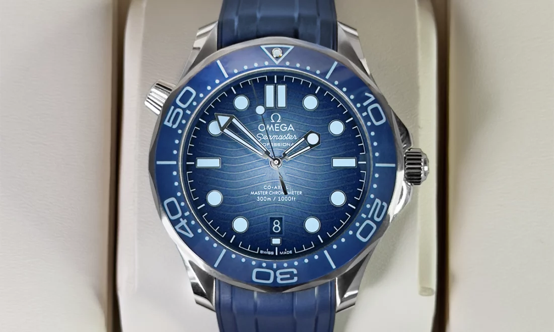 Omega Summer Blue Seamaster 300m