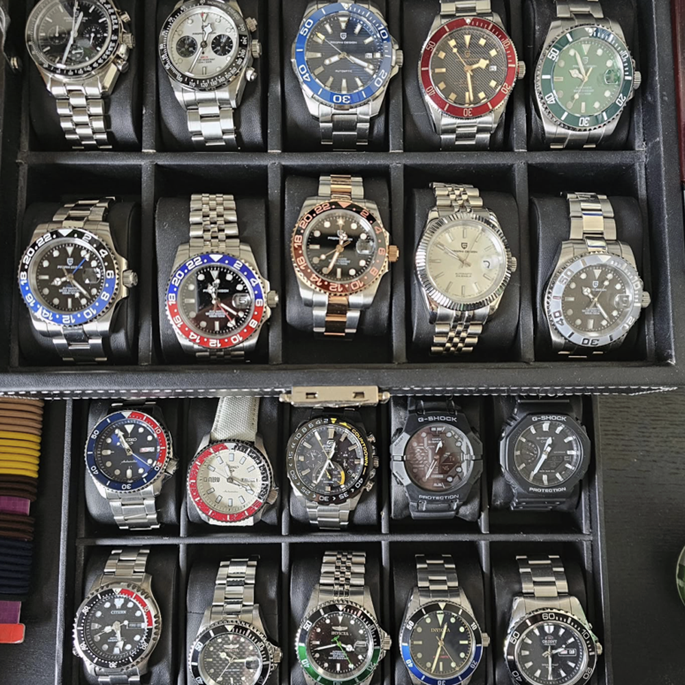 Steve's watch collection